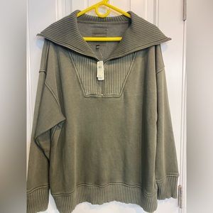 Aerie Sweater Hunter Green